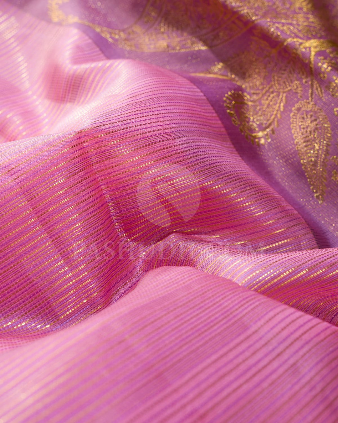 Baby Pink Kanjivaram Silk Saree-S1330(E)