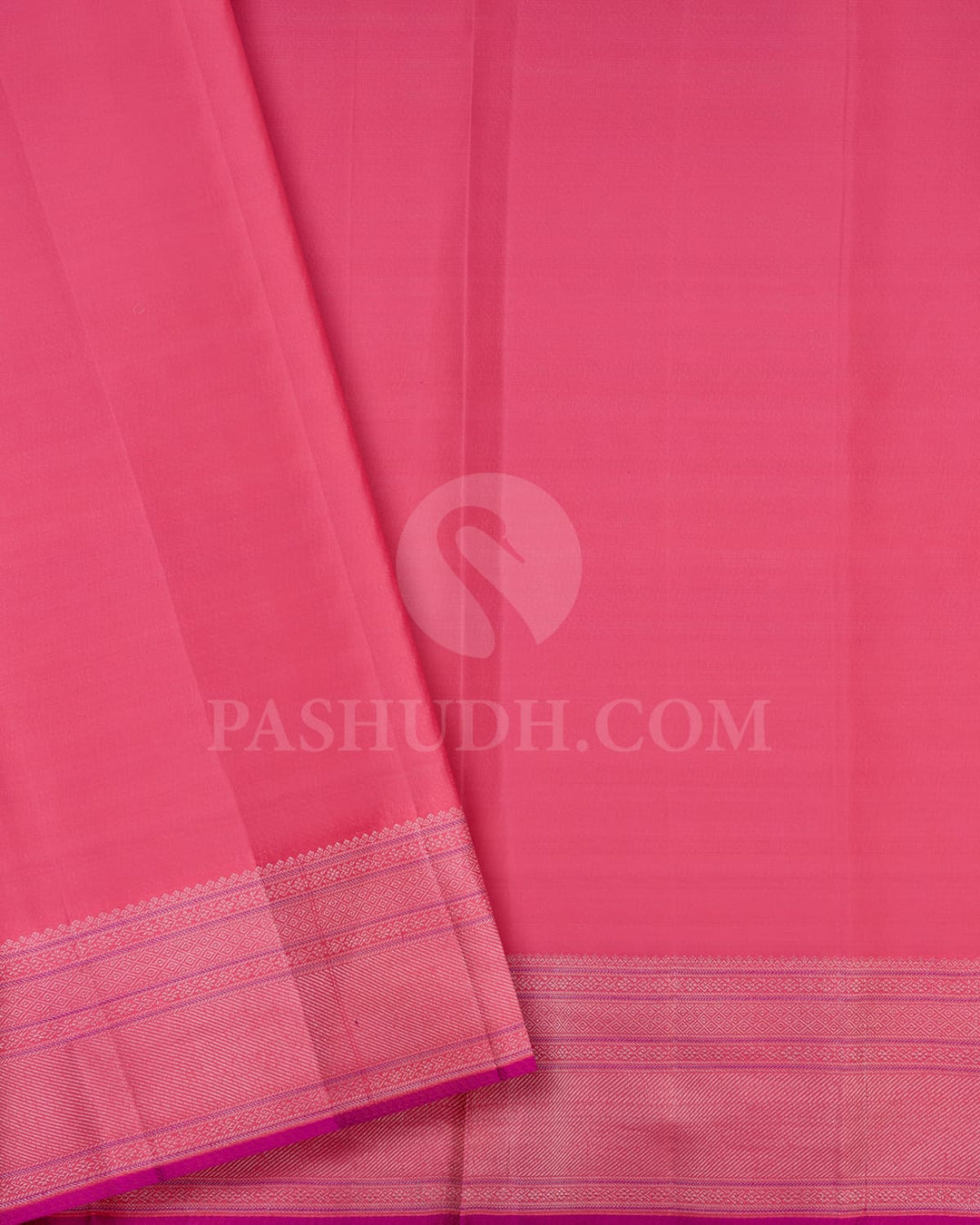 Lavender And Peach Kanjivaram Silk Saree-DJ388(C)