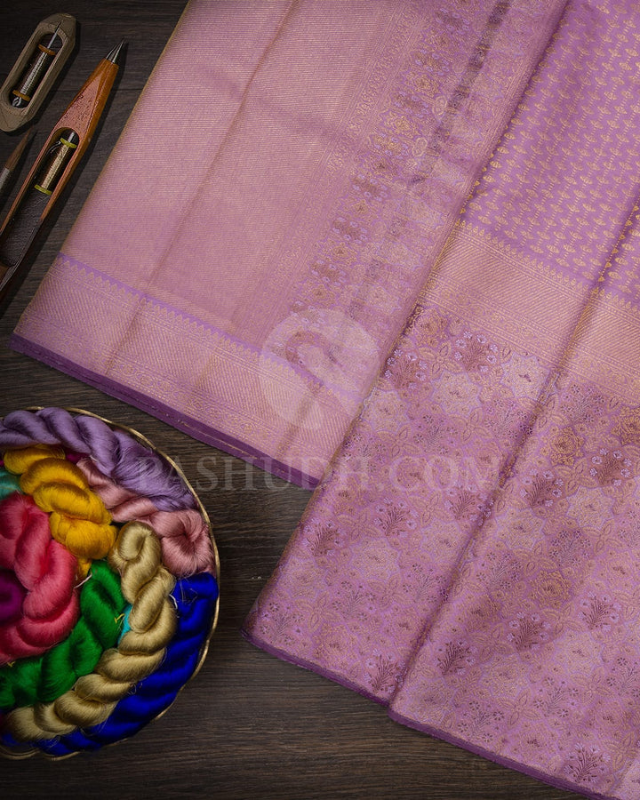 Lavender Kanjivaram Silk Saree-S1191(F)