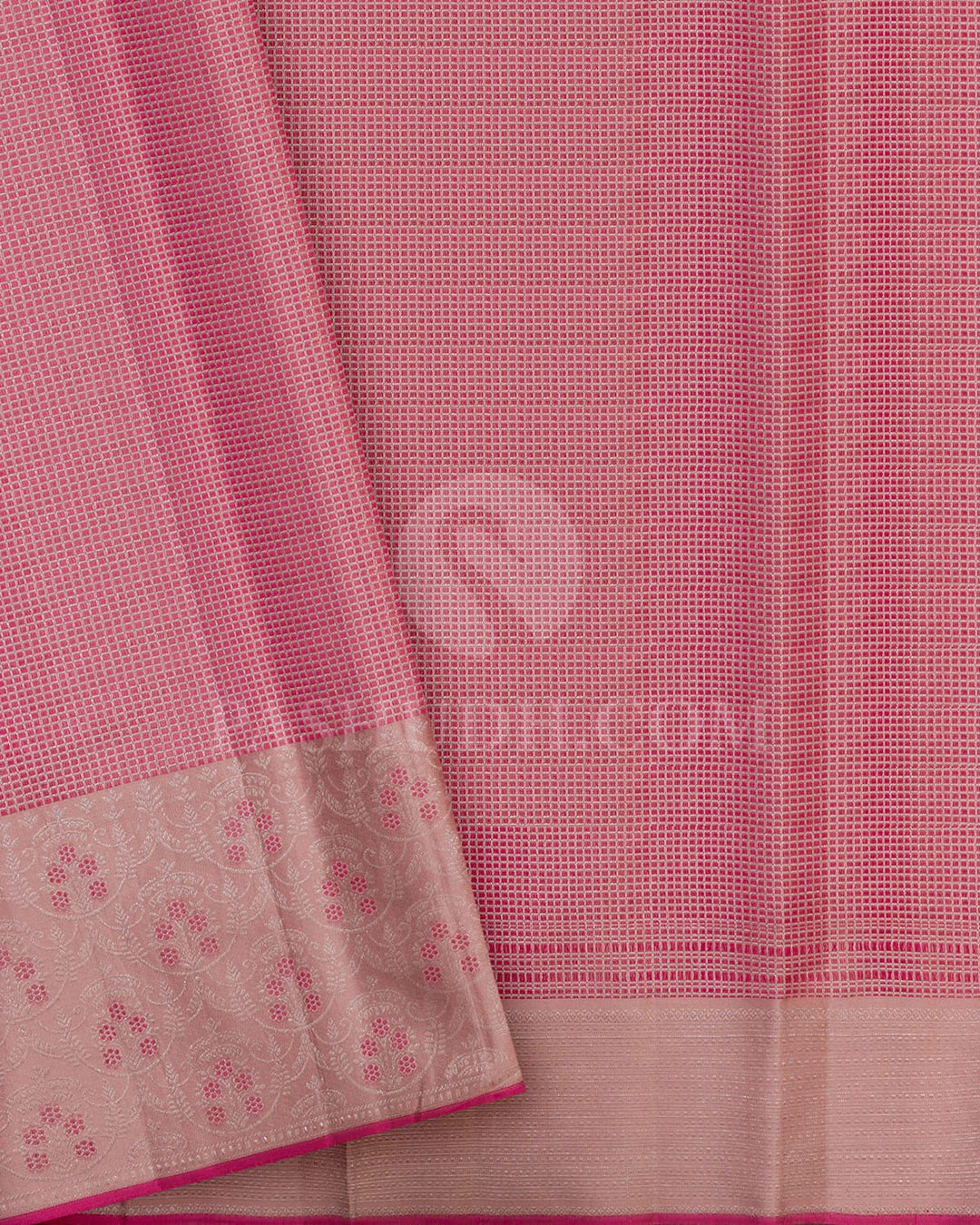 Soft Pink Kanjivaram Silk Saree-DJ392(B)