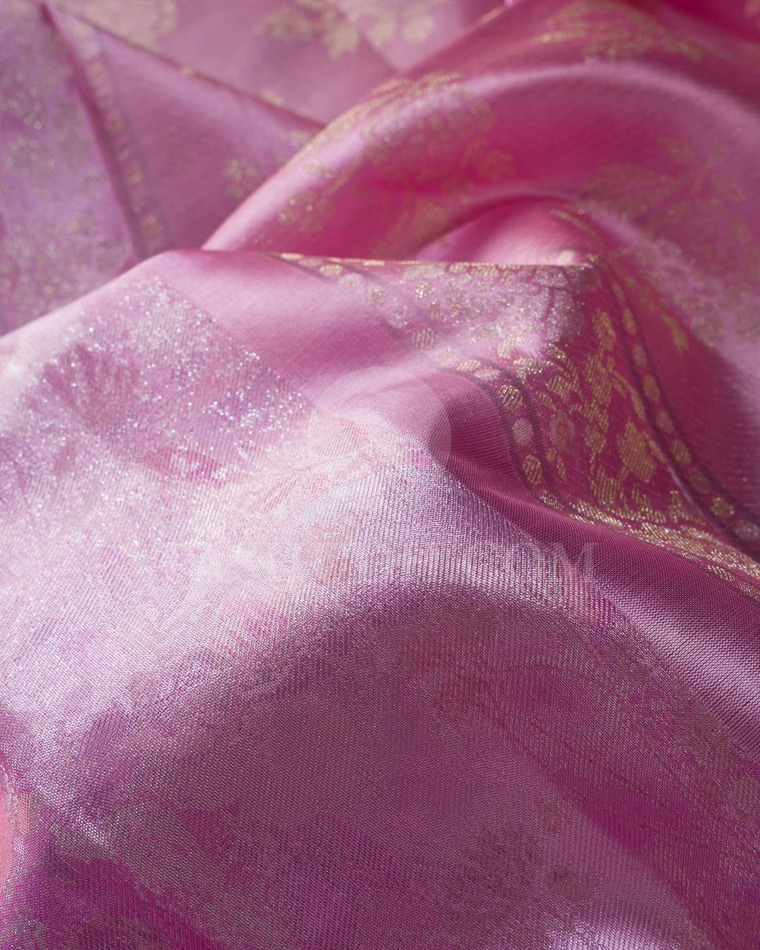 Baby Pink Kanjivaram Silk Saree-DJ397(B)