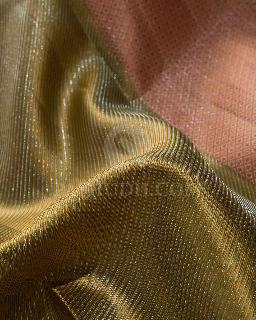 Mehendi Green Kanjivaram Silk Saree-D659(A)