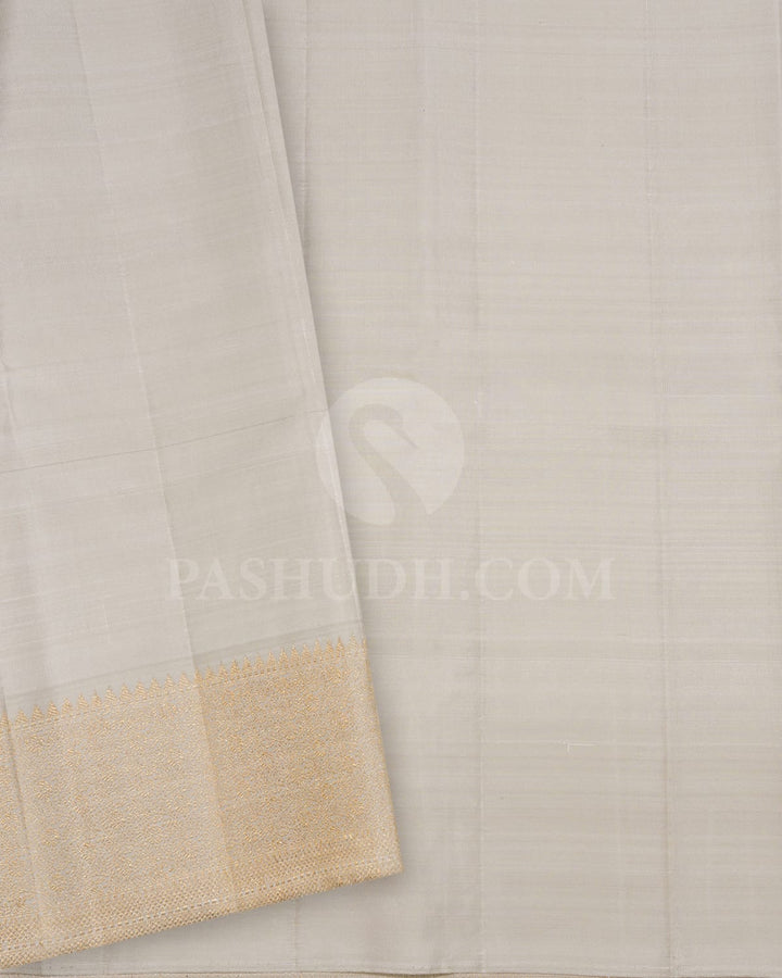 Rani Pink With Pastel Green Kanjivaram Silk Saree-S1606(A)