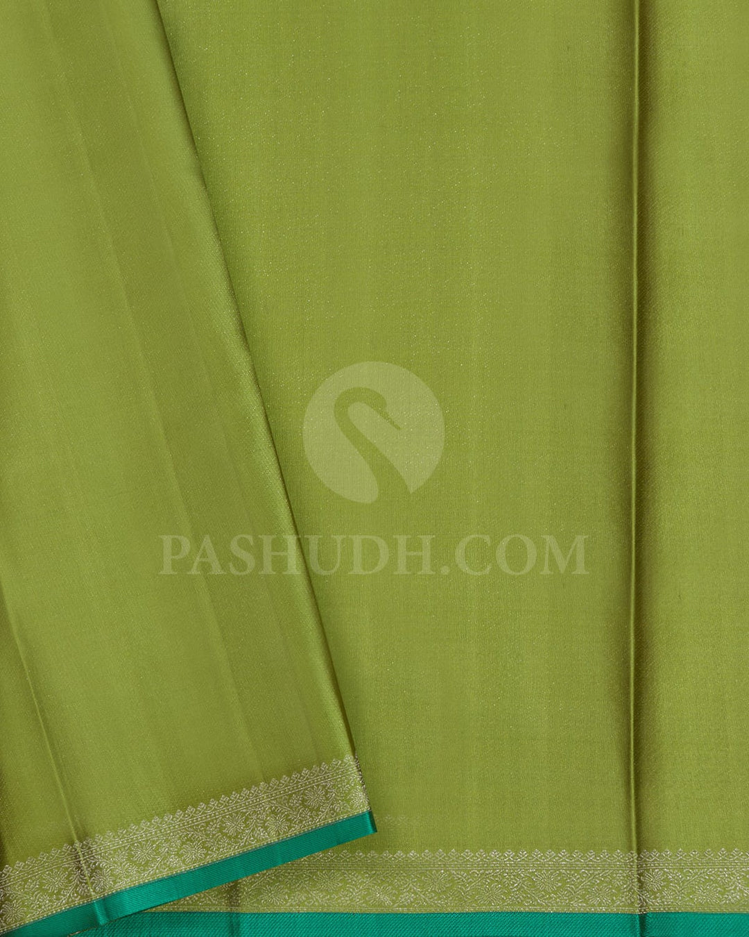 Pear Green Kanjivaram Silk Saree-DT315(B)