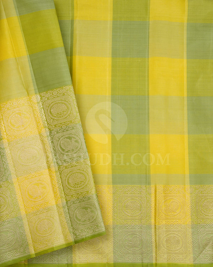 Baby Pink Kanjivaram Silk Saree-S1633(A)