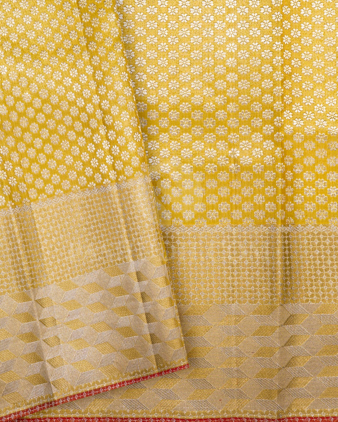 Grey Bridal Kanjivaram Silk Saree-SP377