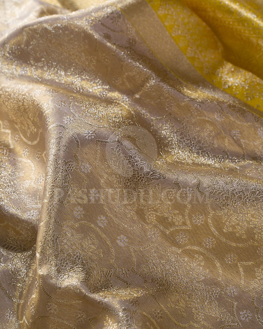Grey Bridal Kanjivaram Silk Saree-SP377