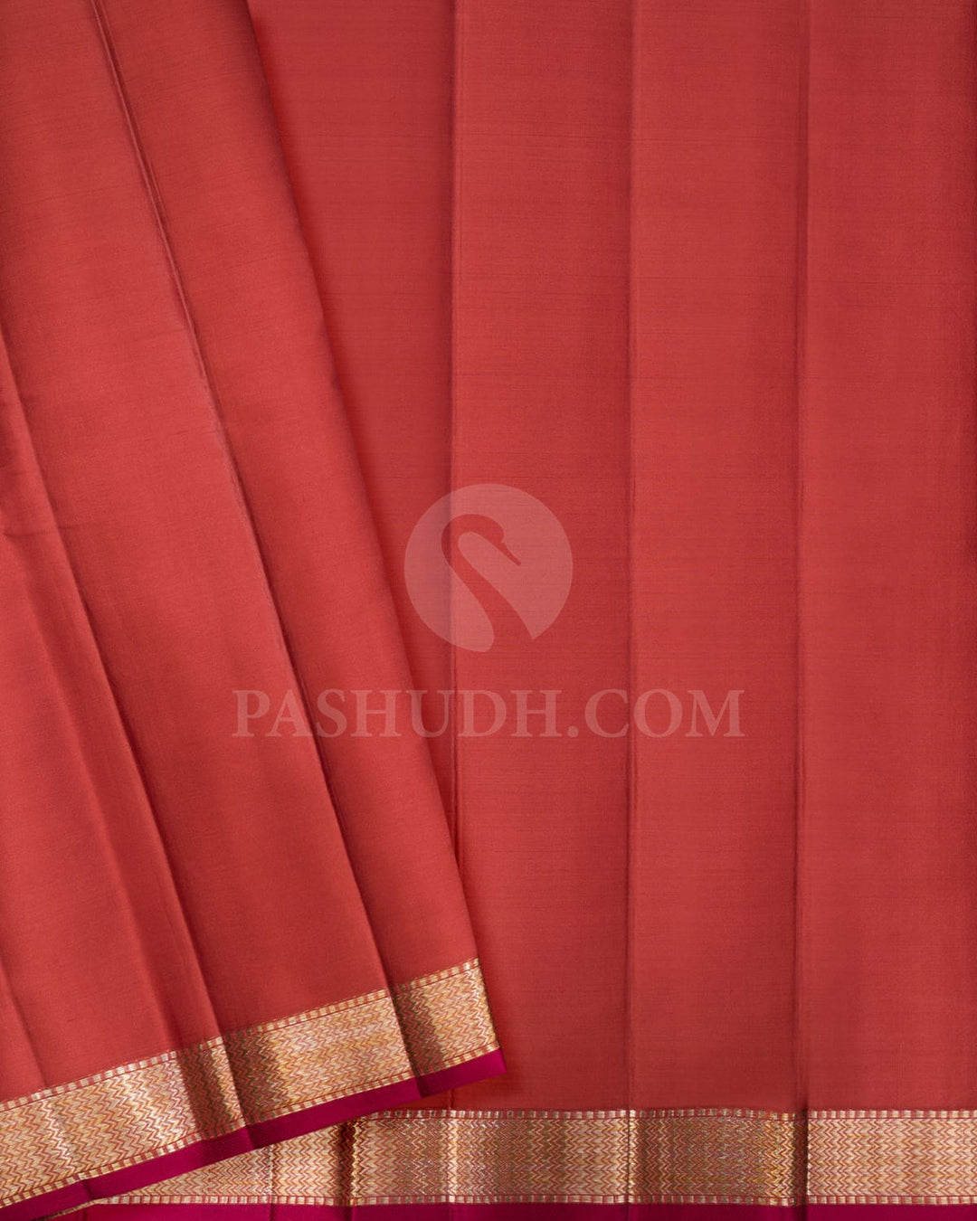 Peach Kanjivaram Silk Saree-DJ428(A)