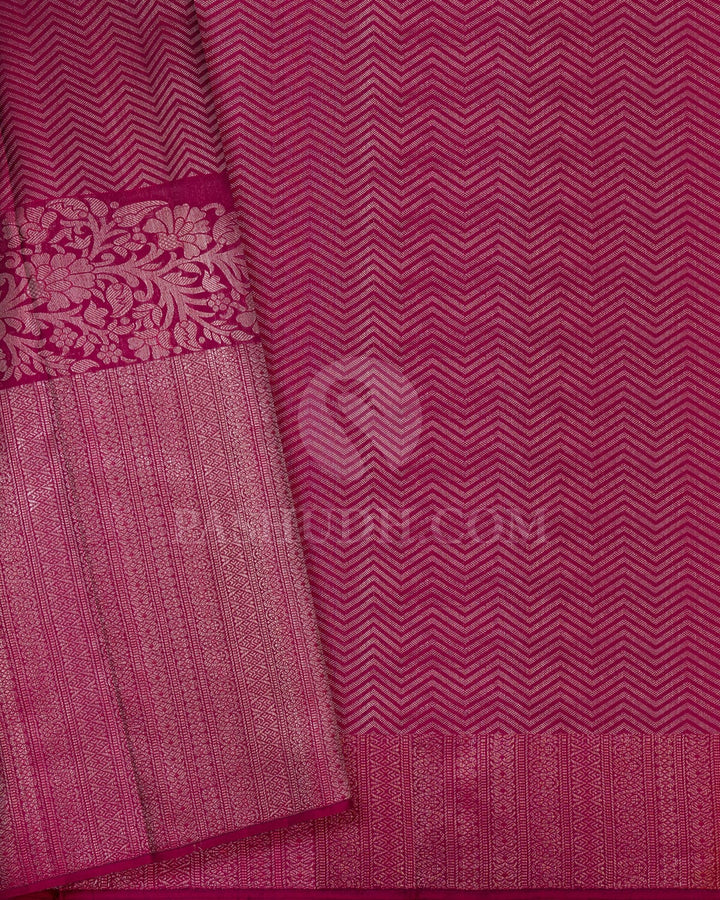 Bright Yellow,Mustard Bridal Kanjivaram Silk Saree-D668(A)