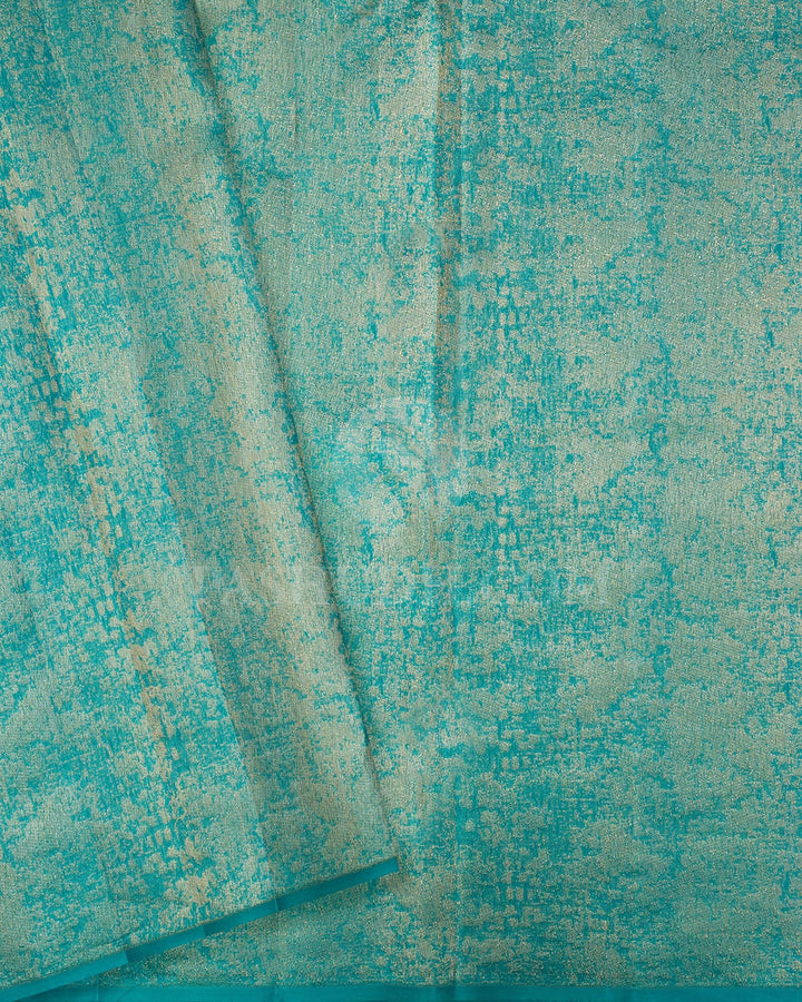 Royal Blue With Anandha Blue Kanjivaram Silk Saree-DJ305(K)