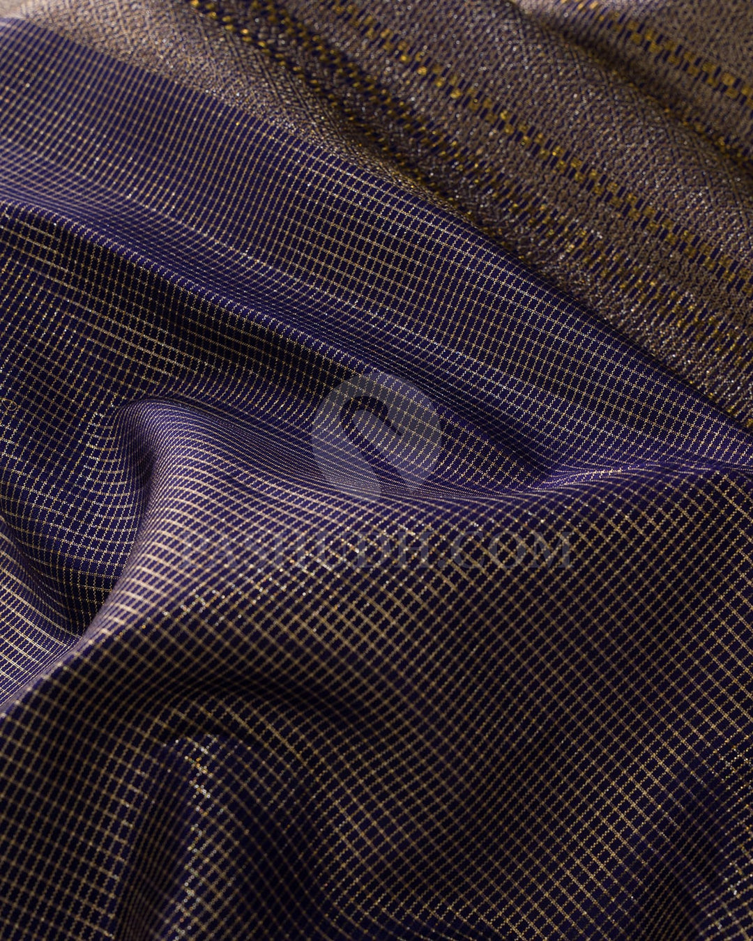 Royal Blue Kanjivaram Silk Saree-S1638(A)