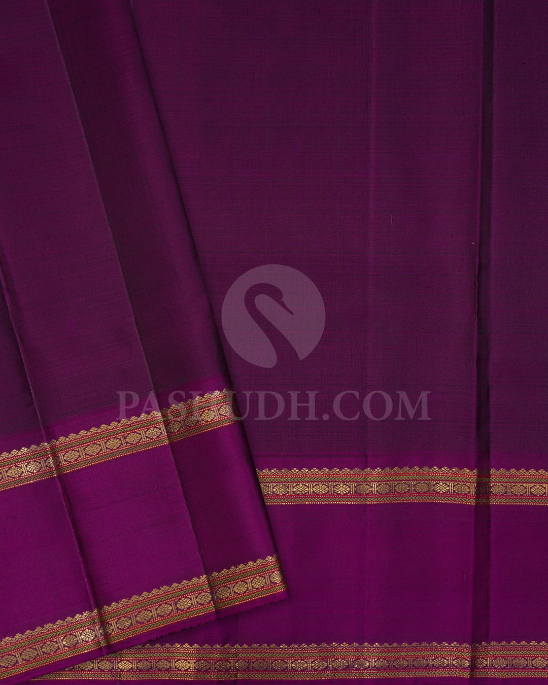 Green,Rust Red Kanjivaram Silk Saree-S1671(A)