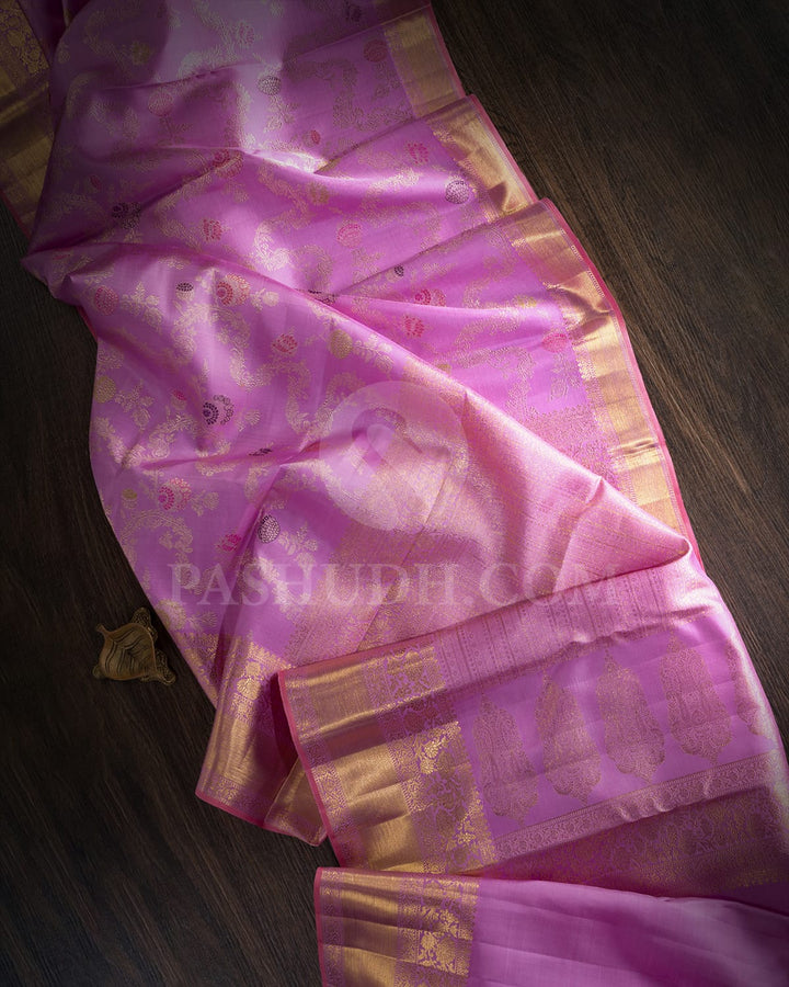 Lavender Kanjivaram Silk Saree-S1650(B)