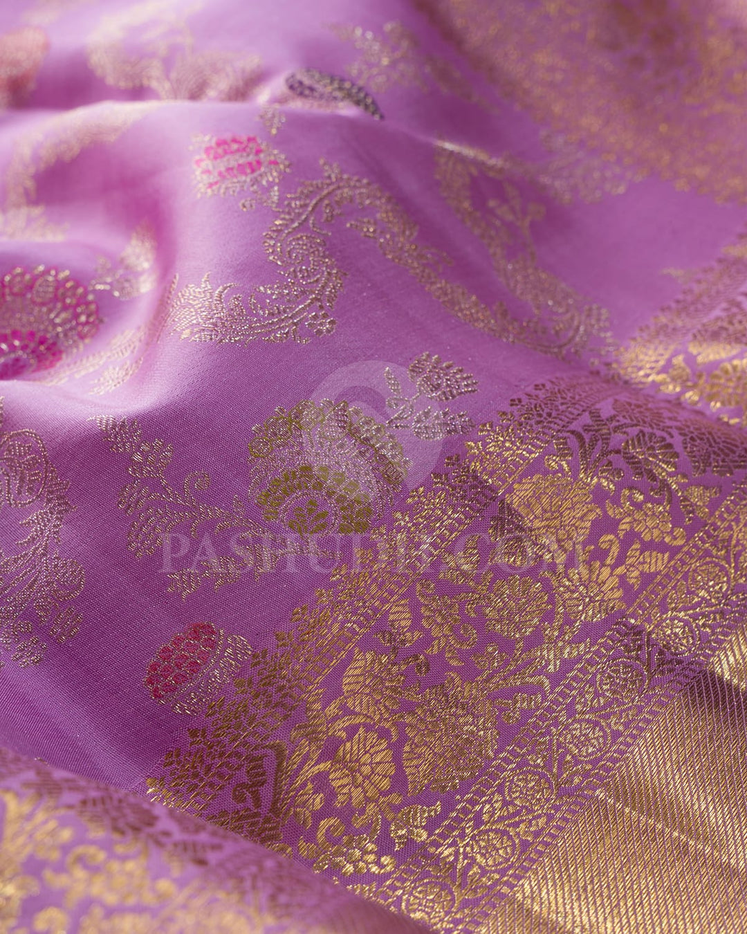 Lavender Kanjivaram Silk Saree-S1650(B)