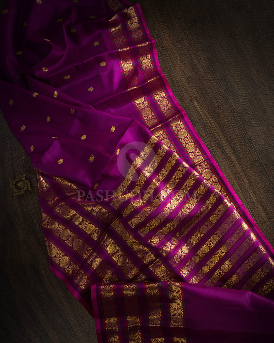 Purple Kanjivaram Silk Saree-S1682(A)