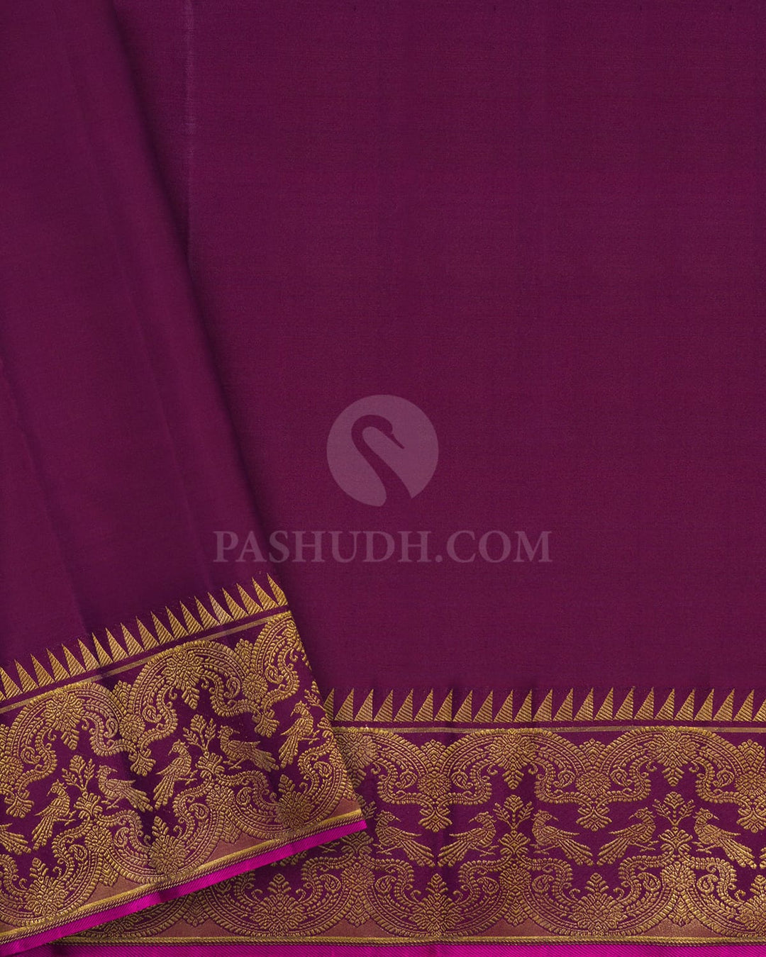 Yellow, Green And Candy Pink Kanjivaram Silk Saree-S1680(A)