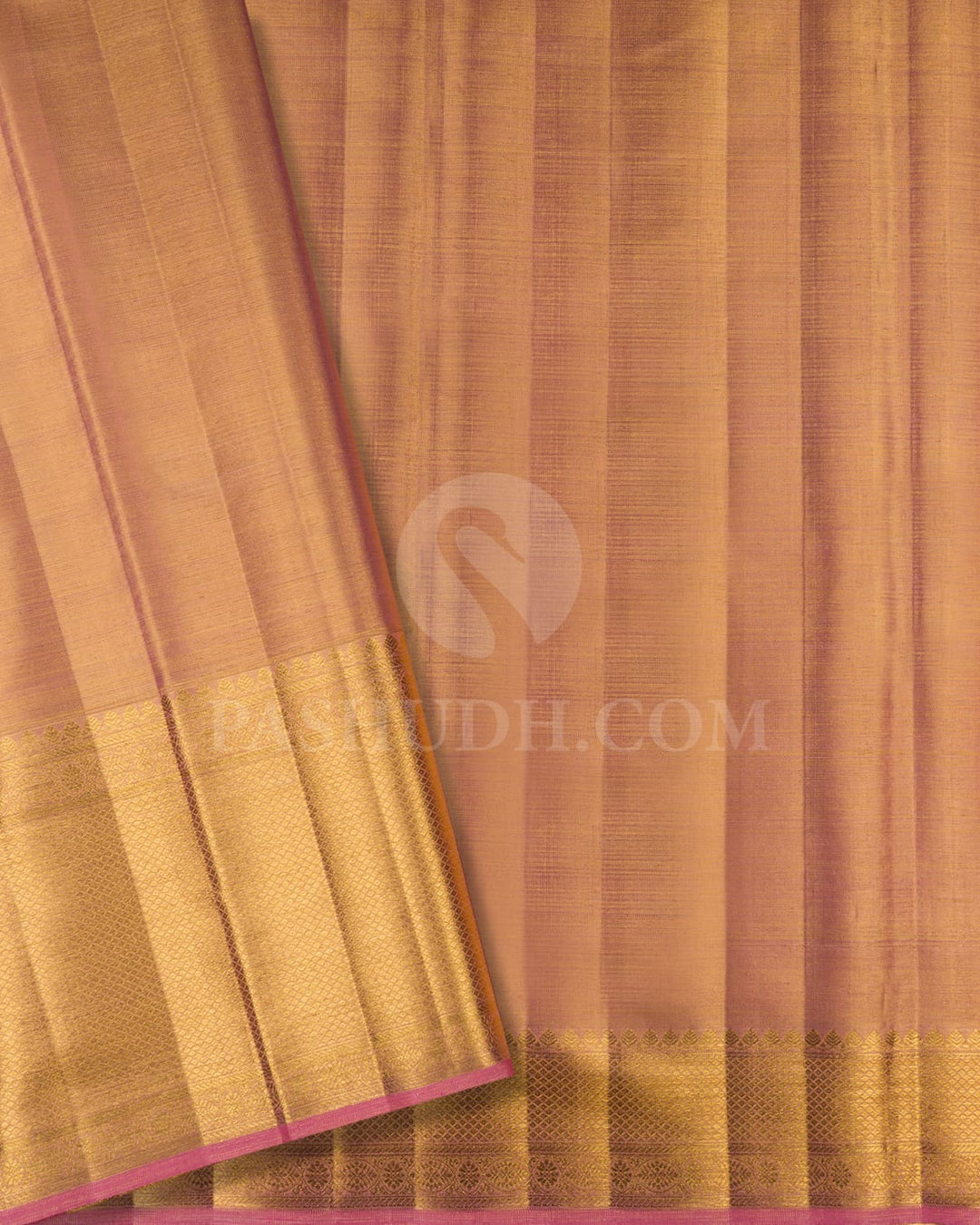 Baby Pink Kanjivaram Silk Saree-S1714(A)