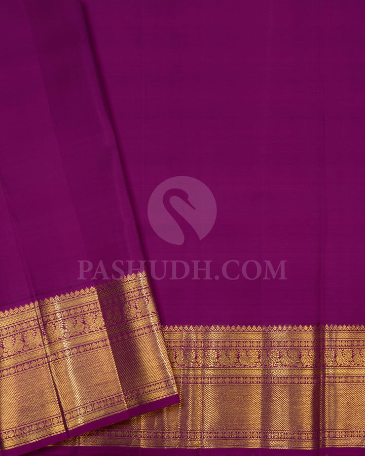 Sea Green Kanjivaram Silk Saree-S1604(C)