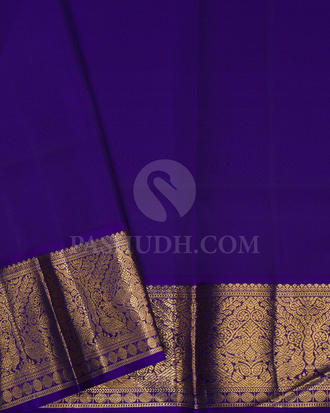 Red And Royal Blue Kanjivaram Silk Saree-SP397