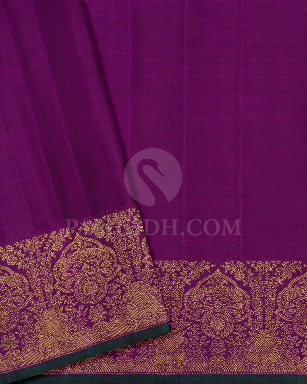 Purple Kanjivaram Silk Saree-S1605(C)