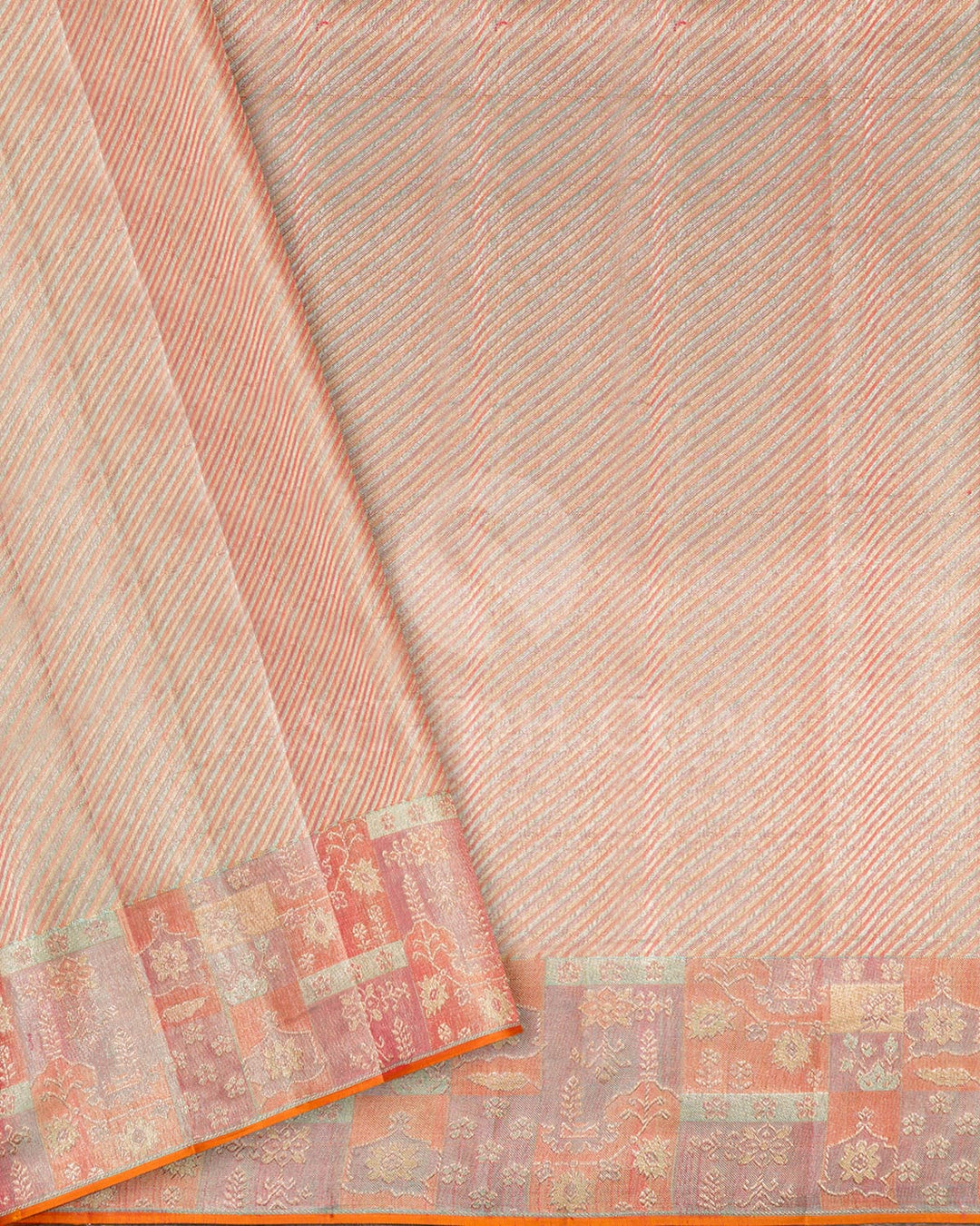 Bubblegum Pink Kanjivaram Silk Saree-D684(A)