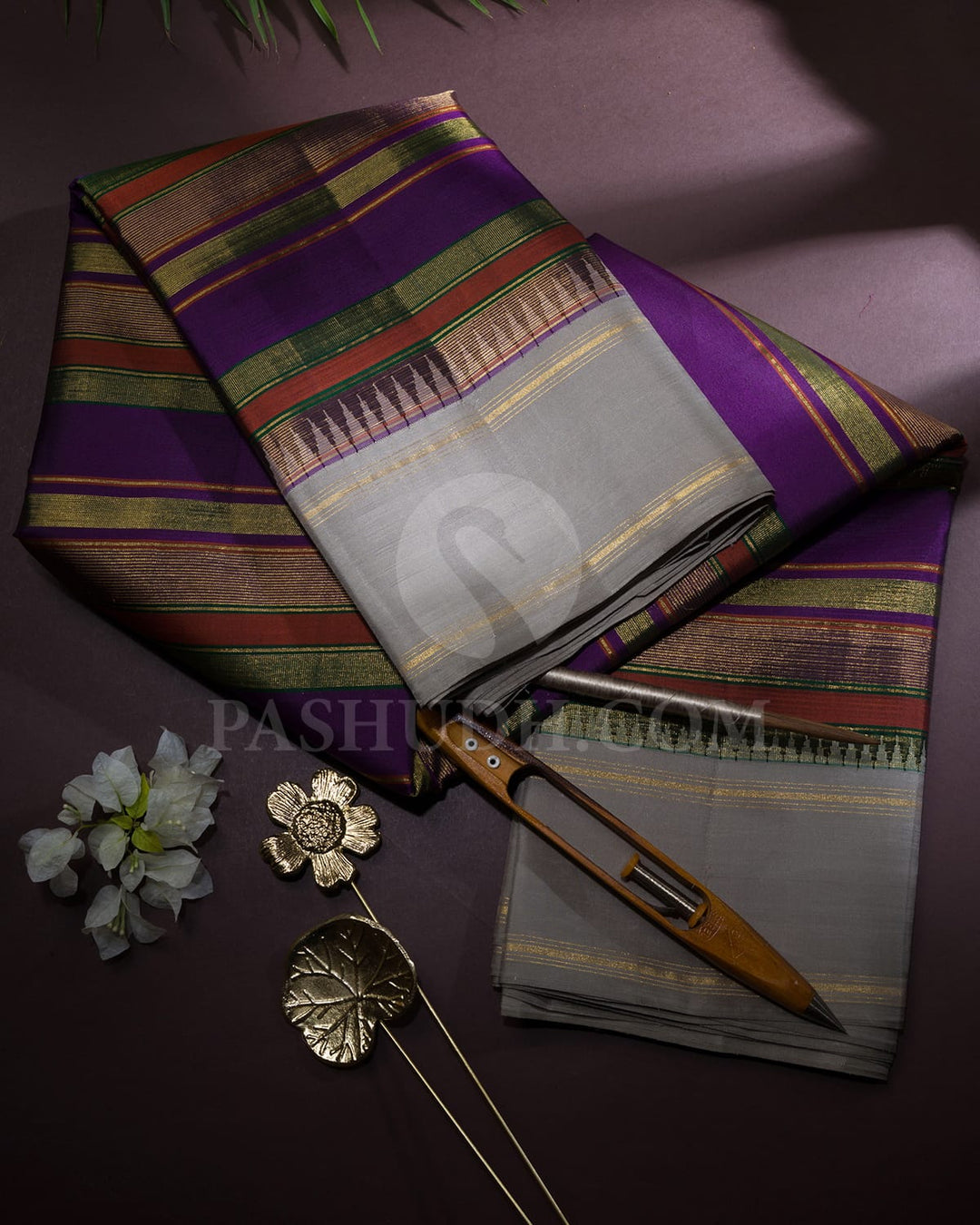 Multicolor Traditional Kanjivaram Silk Saree-AK26