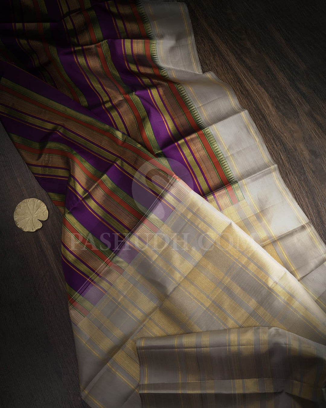 Multicolor Traditional Kanjivaram Silk Saree-AK26