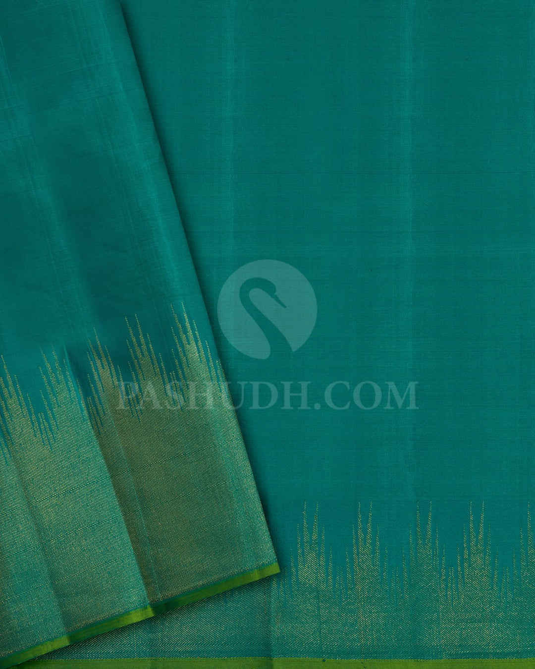 Shades Of Green Kanjivaram Silk Saree-DJ436(D)