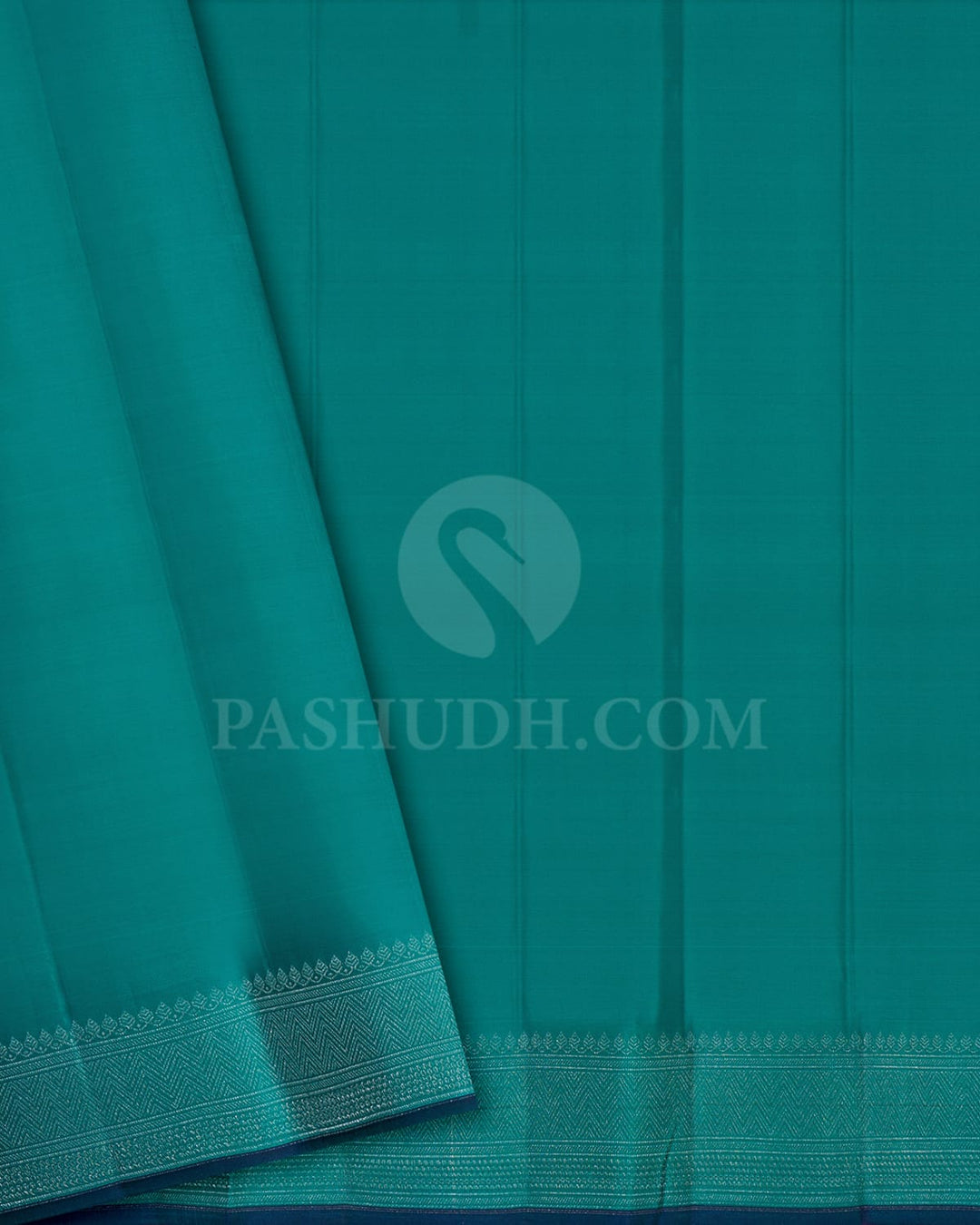 Sky Blue, Pistachio Green And Lavender With Pine Green Kanjivaram Silk Saree-DJ438(B)
