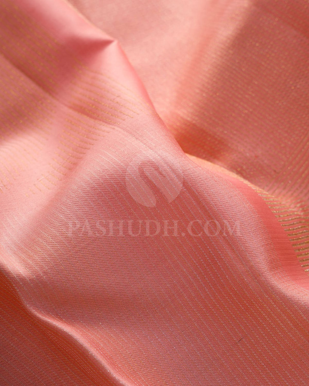 Rose Gold With Plum Kanjivaram Silk Saree-DJ453(A)
