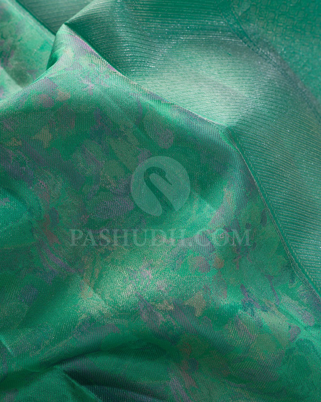Spring Green Kanjivaram Silk Saree-DJ405(D)