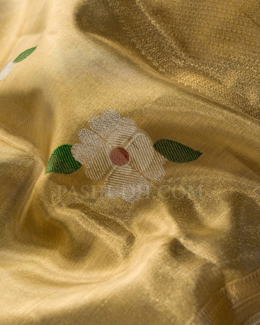 Gold Bridal Kanjivaram Silk Saree-DA7