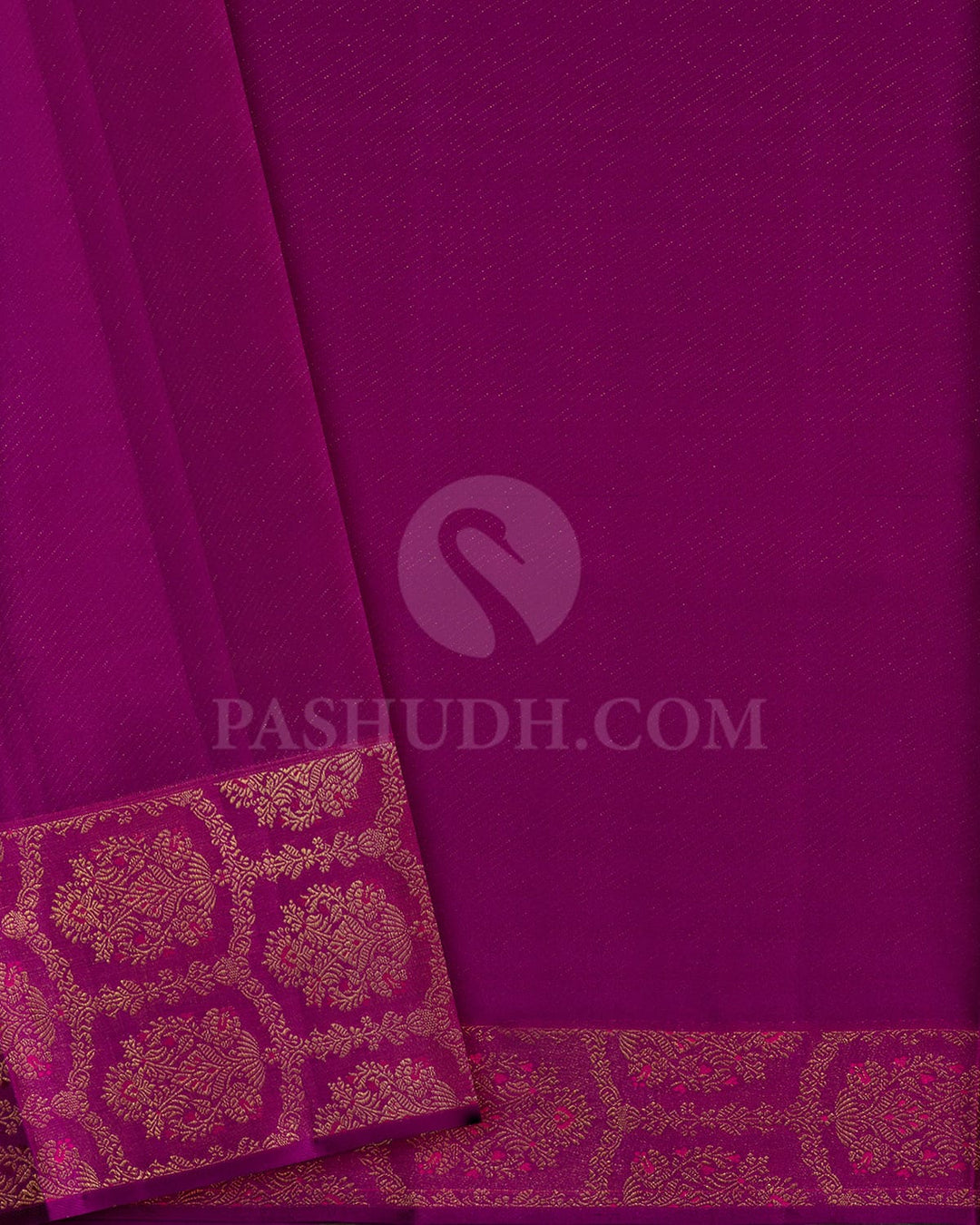 Palatinate Purple Kanjivaram Silk Saree-D683(B)