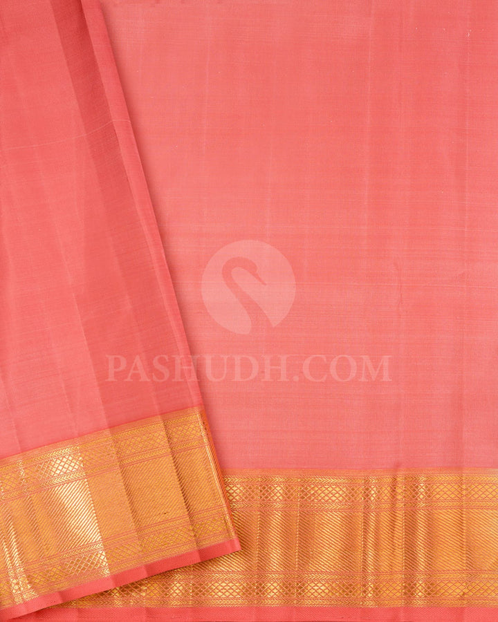 Grey Traditional Kanjivaram Silk Saree-S1726(B)