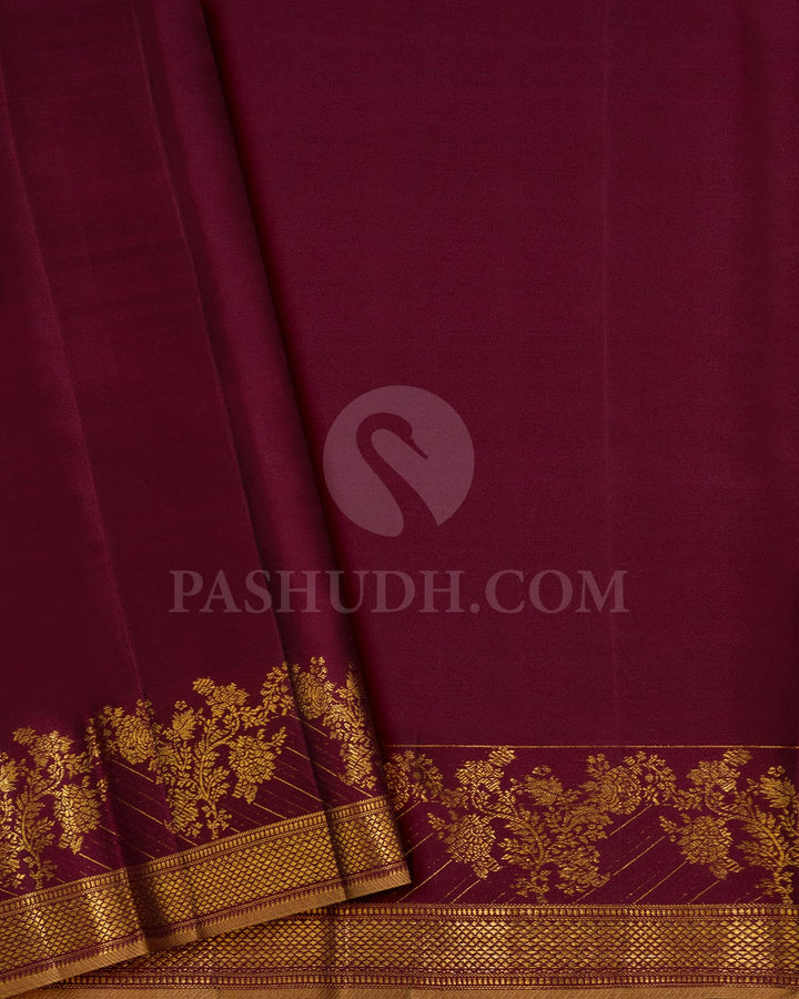 Multicolor With Betel Nut Traditional Kanjivaram Silk Saree-DJ449(C)