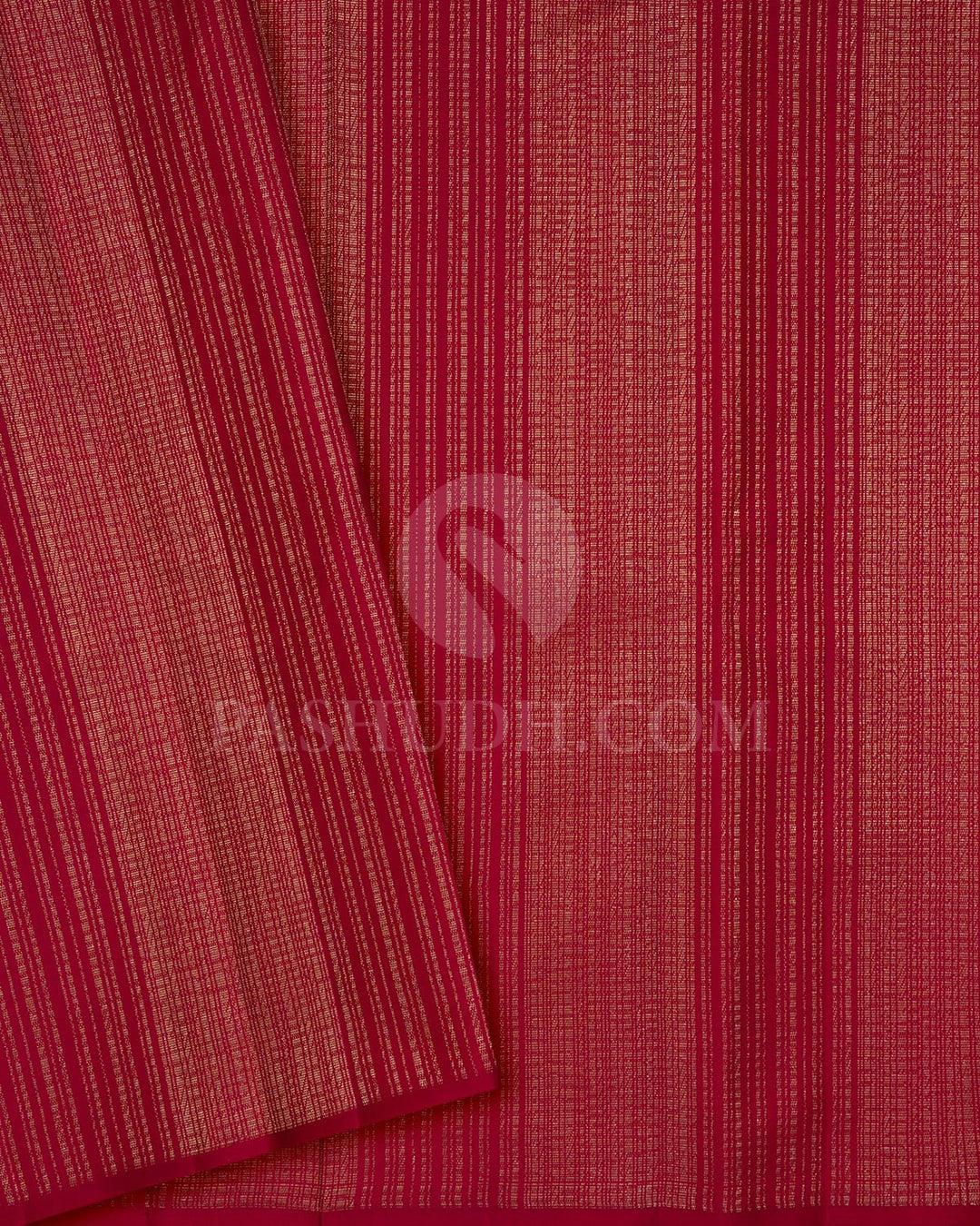 Mango Yellow With Red Kanjivaram Silk Saree-DJ435(F)