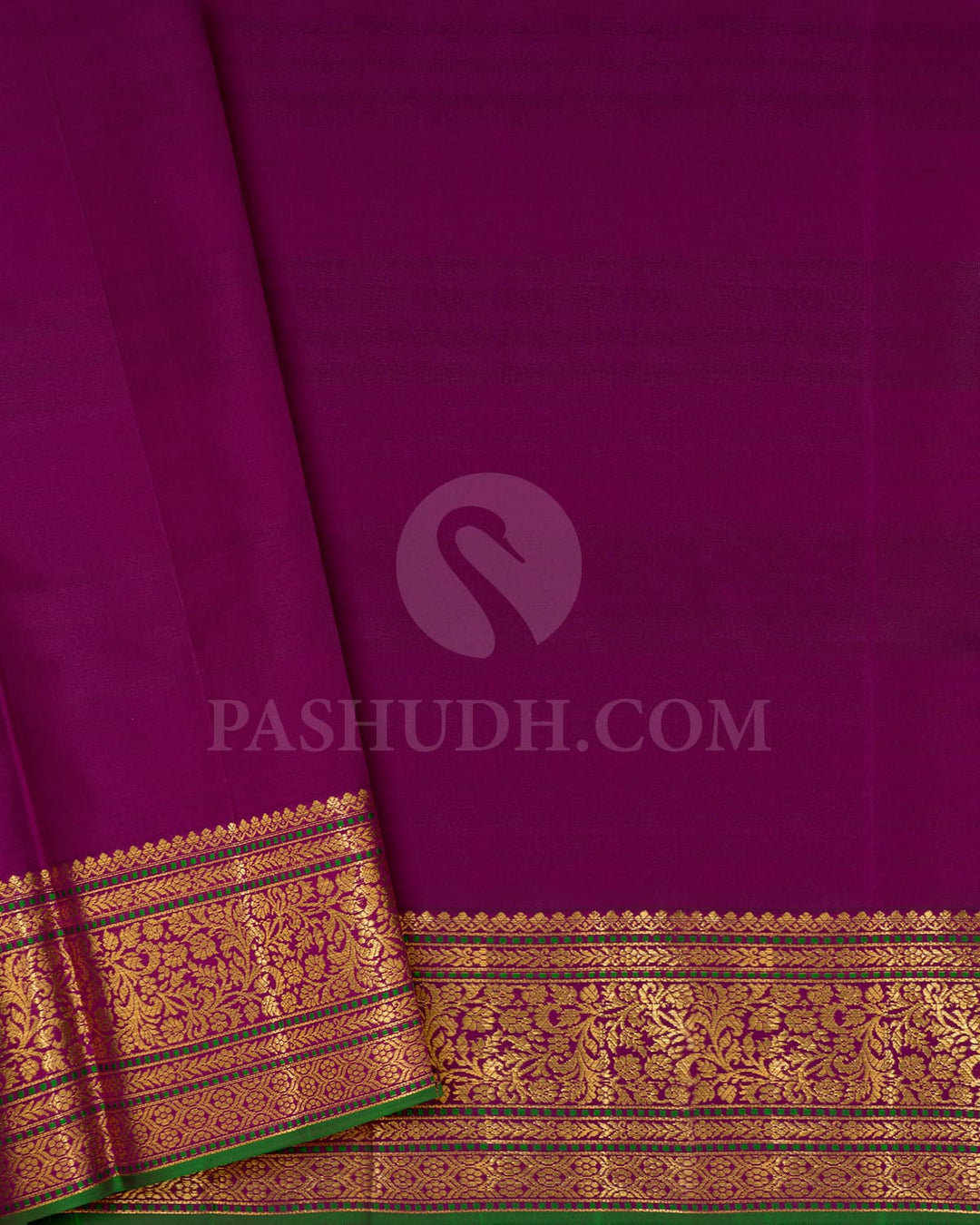 Shades Of Red,Orange And Magenta Kanjivaram Silk Saree-DJ432(E)