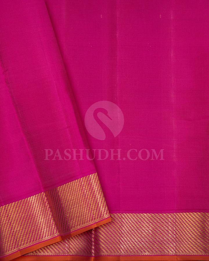 Multicolor Kanjivaram Silk Saree-DJ442(I)