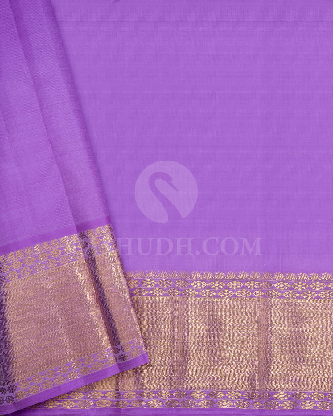 Lavender Traditional Kanjivaram Silk Saree-SP447
