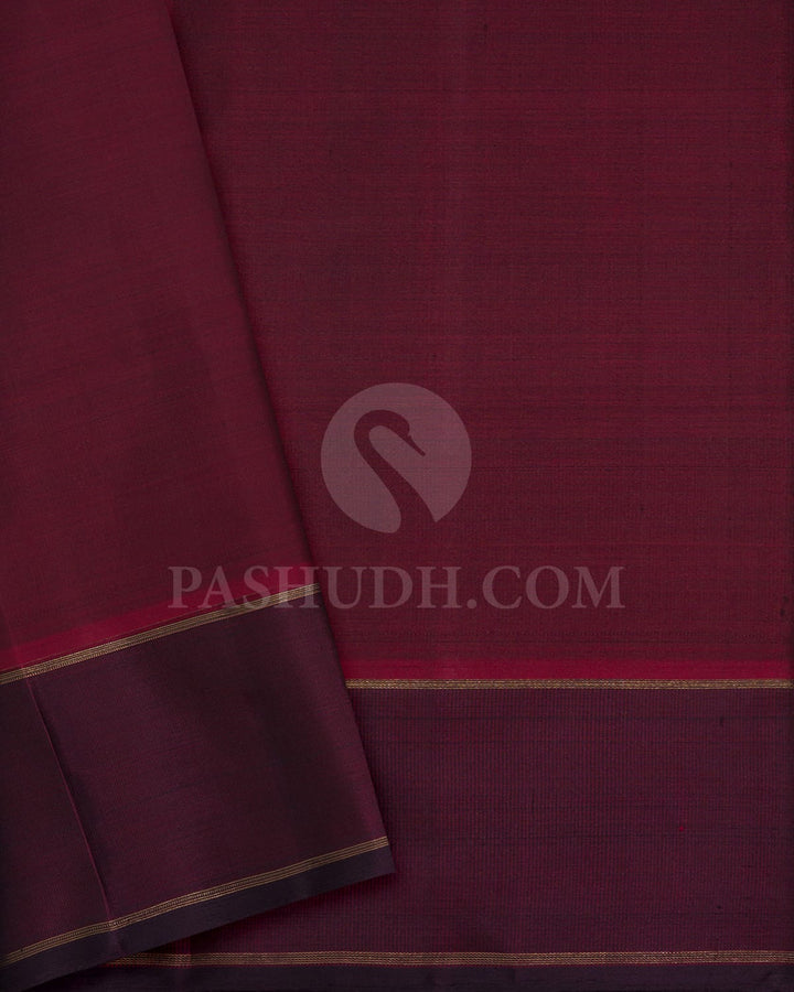 Olive Green With Mustard Pure Zari Traditional Kanjivaram Silk Saree-SP421