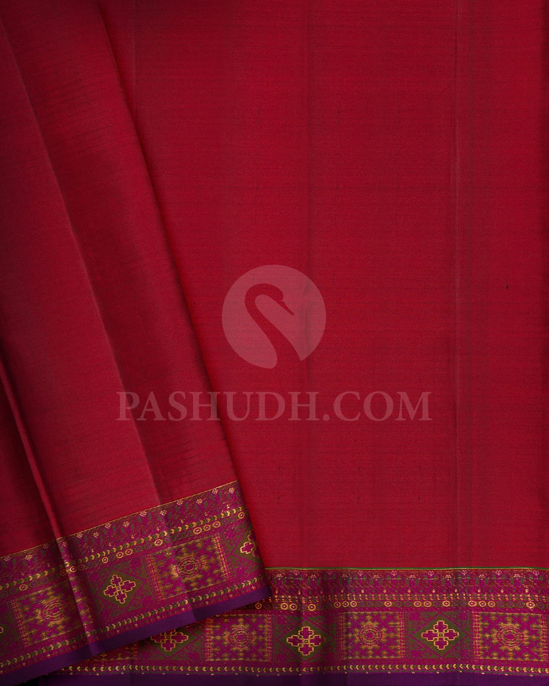 Bottle Green With Meenakari Kanjivaram Silk Saree-DJ447(D)