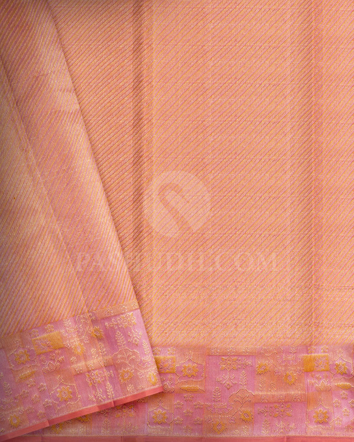Lavender Kanjivaram Silk Saree-D684(D)