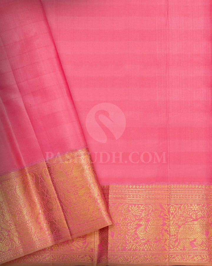 Multicolored Kanjivaram Silk Saree-D708(B)