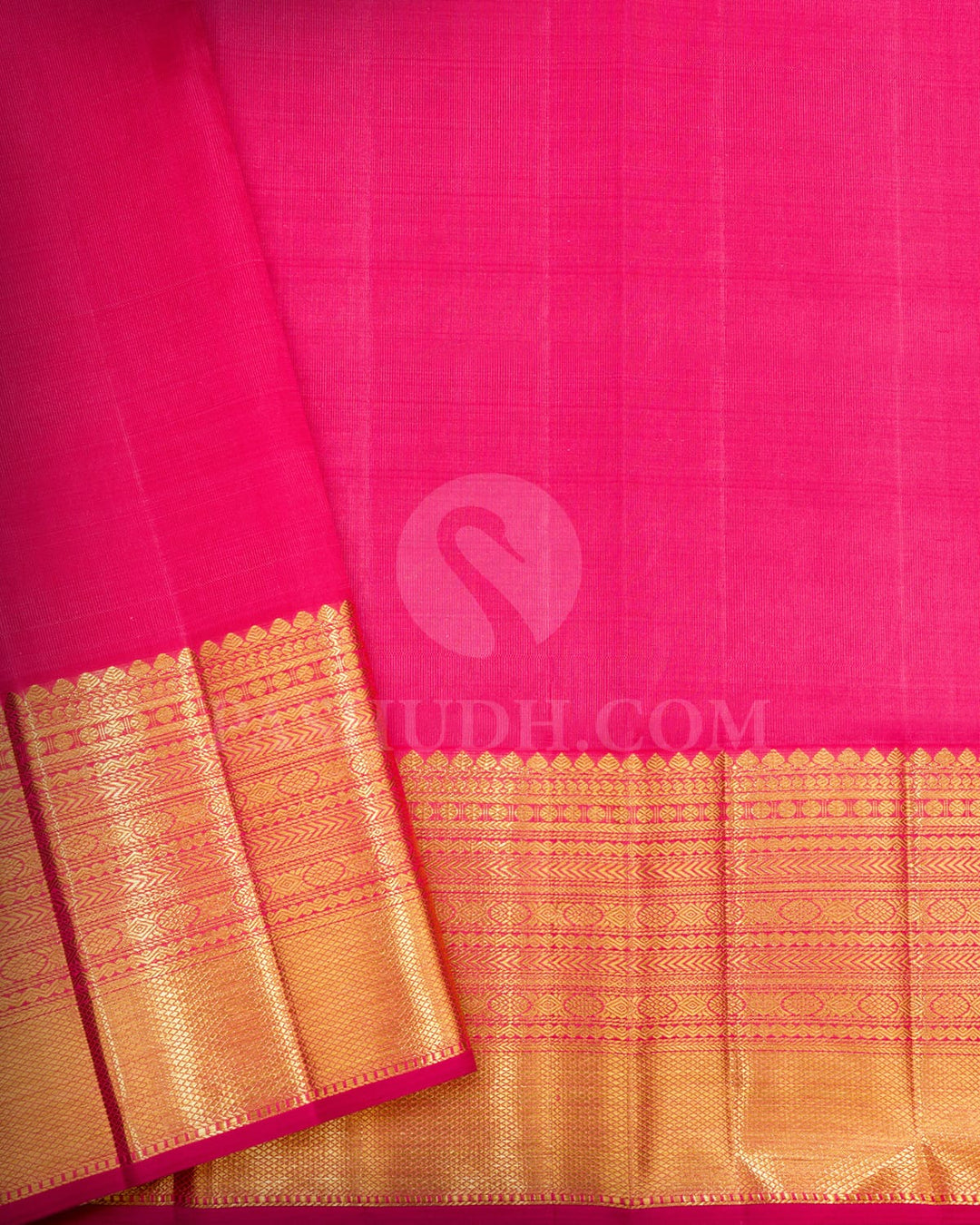 Light Olive Green Organza Shimmer Kanjivaram Silk Saree-S1786(A)