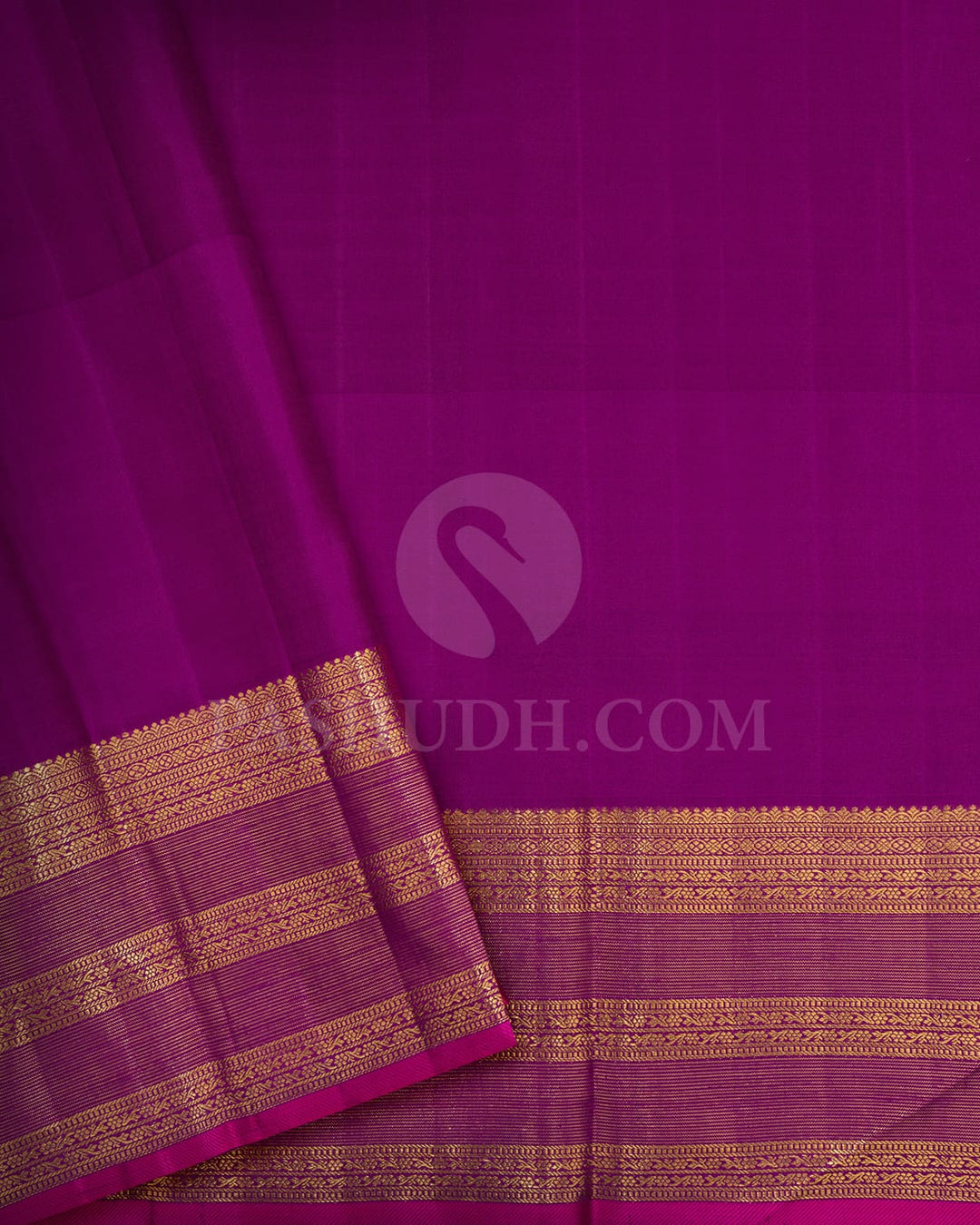 Lilac Silk Shimmer Kanjivaram Silk Saree-S1709(B)