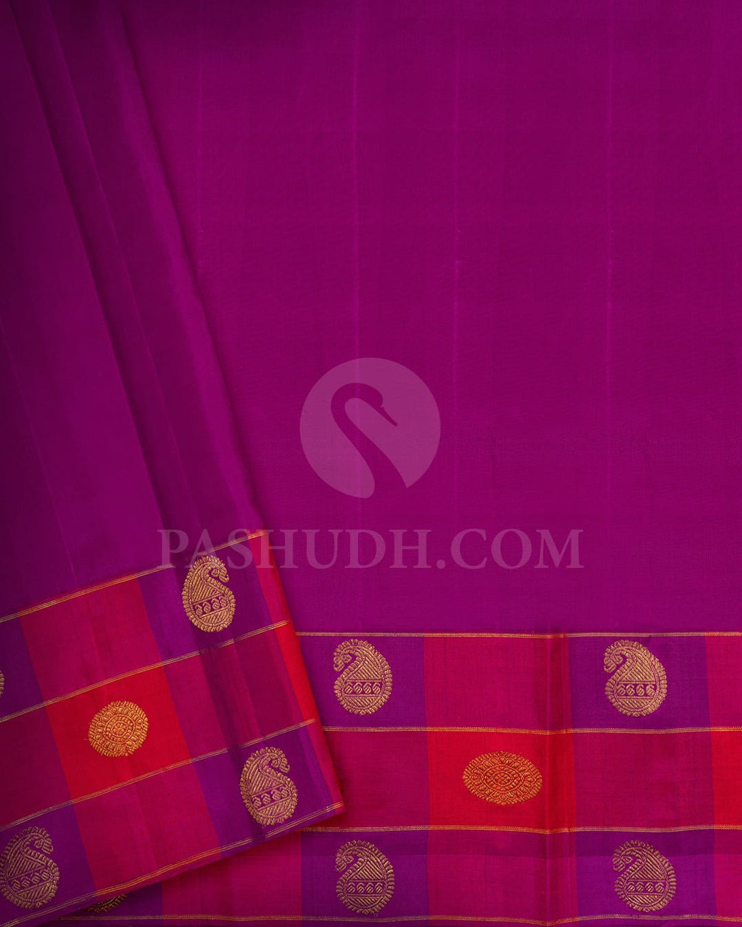 Mango Yellow Kanjivaram Silk Saree-S1708(B)
