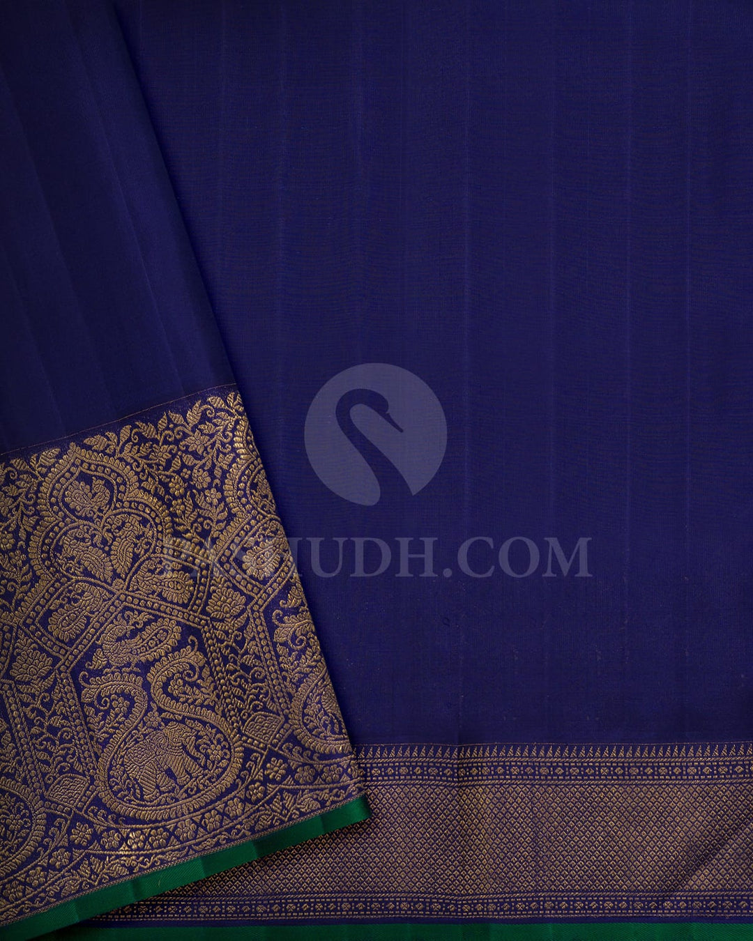 Leaf Green Kanjivaram Silk Saree-S1769(B)