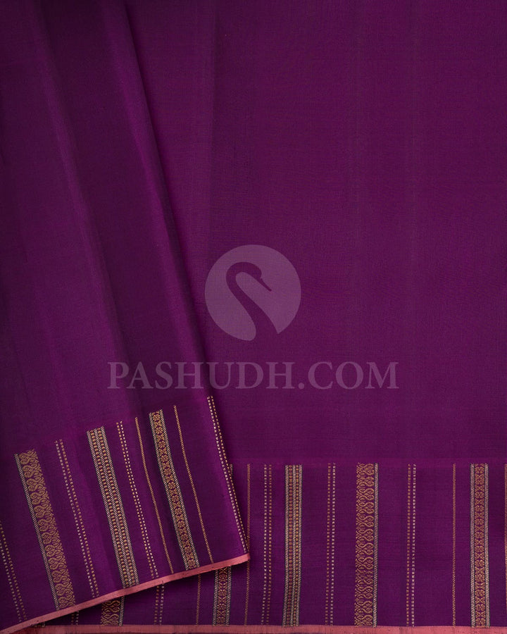 Parrot Green Kanjivaram Silk Saree-S1449(F)