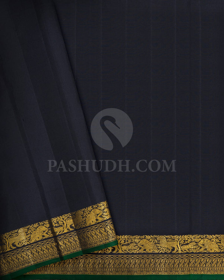 Cream Kanjivaram Silk Saree-S1787(A)