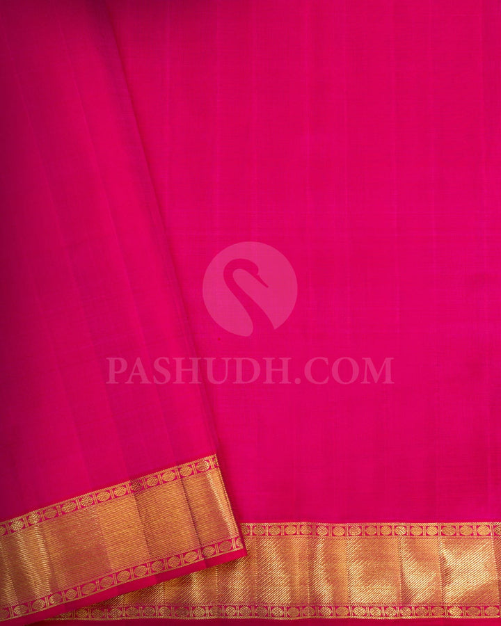 Bottle Green With Meenakari Kanjivaram Silk Saree-S1732(C)